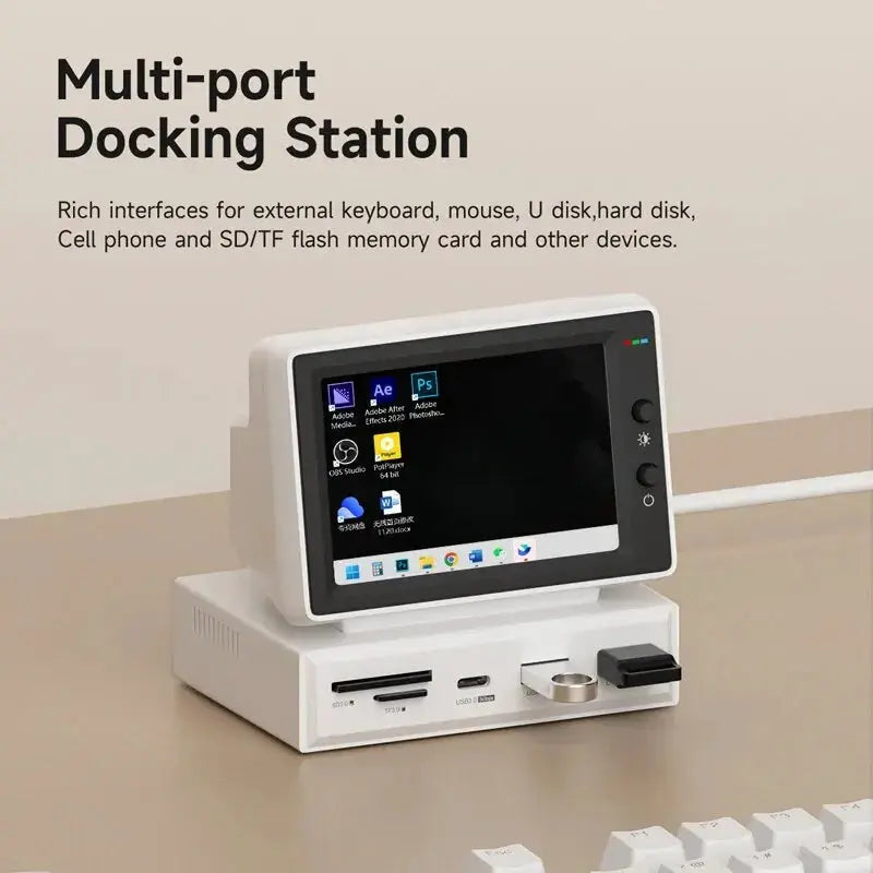 Mini Screen – Compact Second Monitor with Docking Station